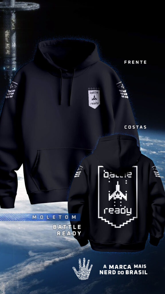 Moletom Level 1 - Battle Ready