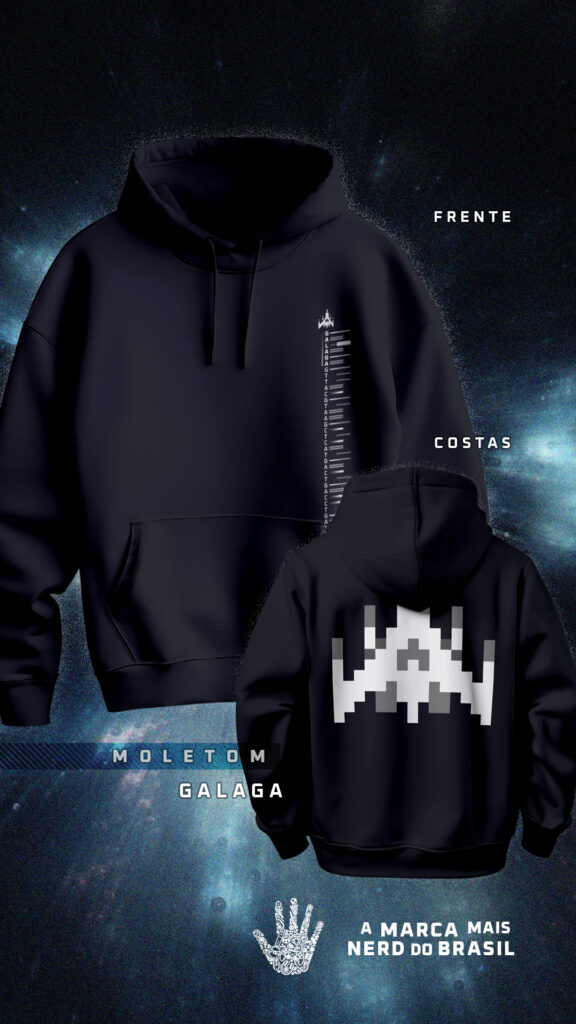 Moletom Level 1 - Galaga